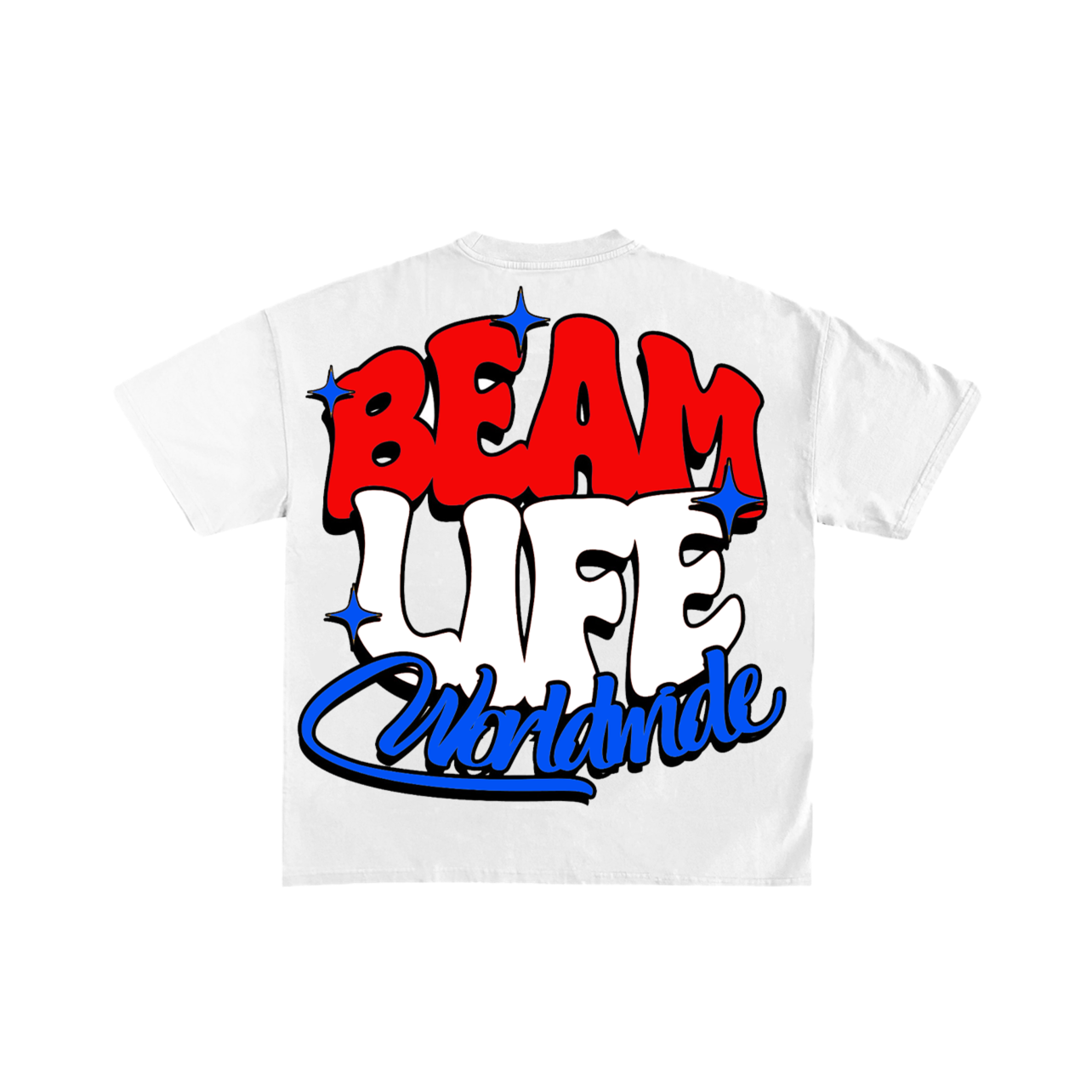 Beam Life Worldwide - Logo Tee (July 4th Edition) 🇺🇸
