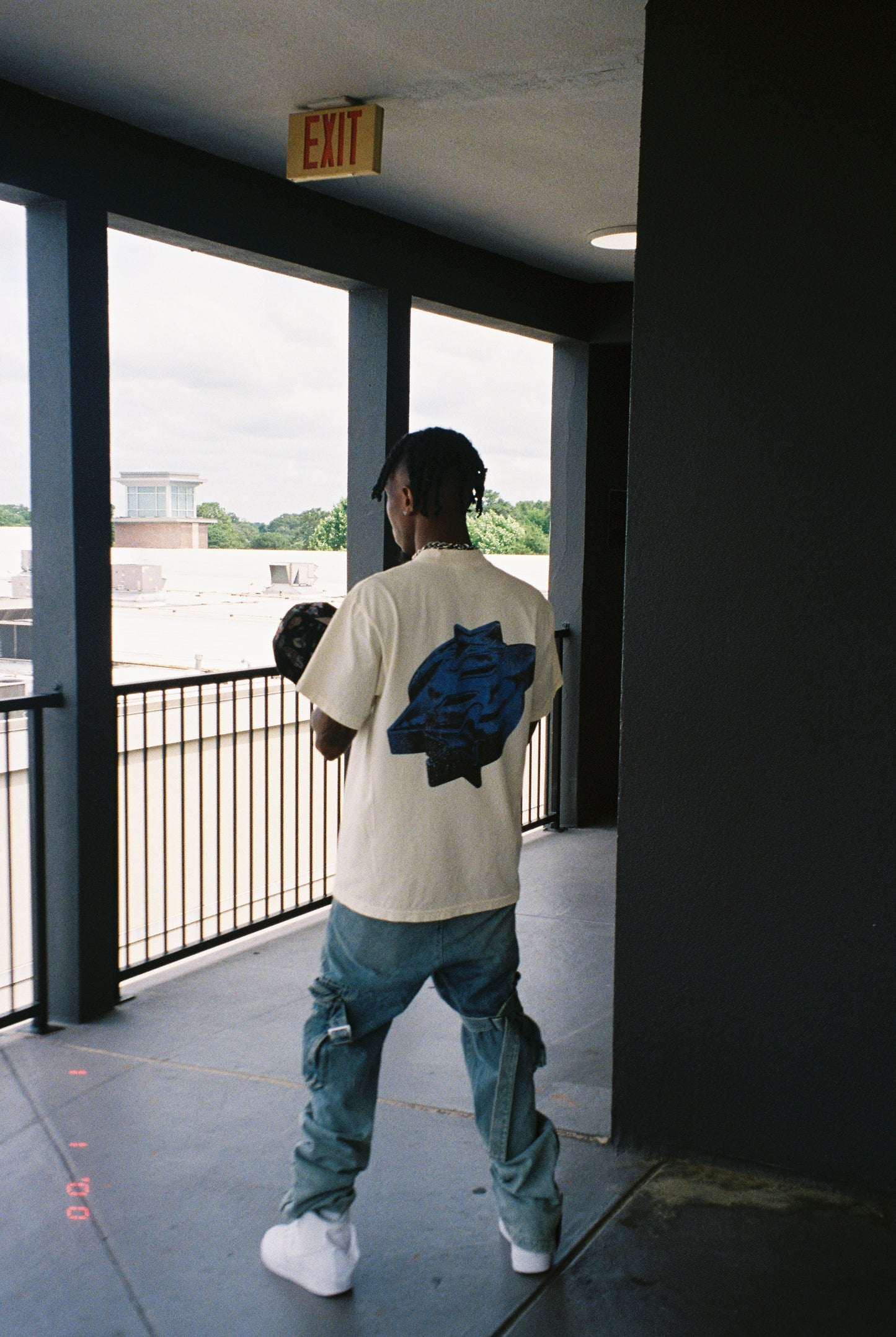 Youth of the Nation Tee (Blue/Yellow)