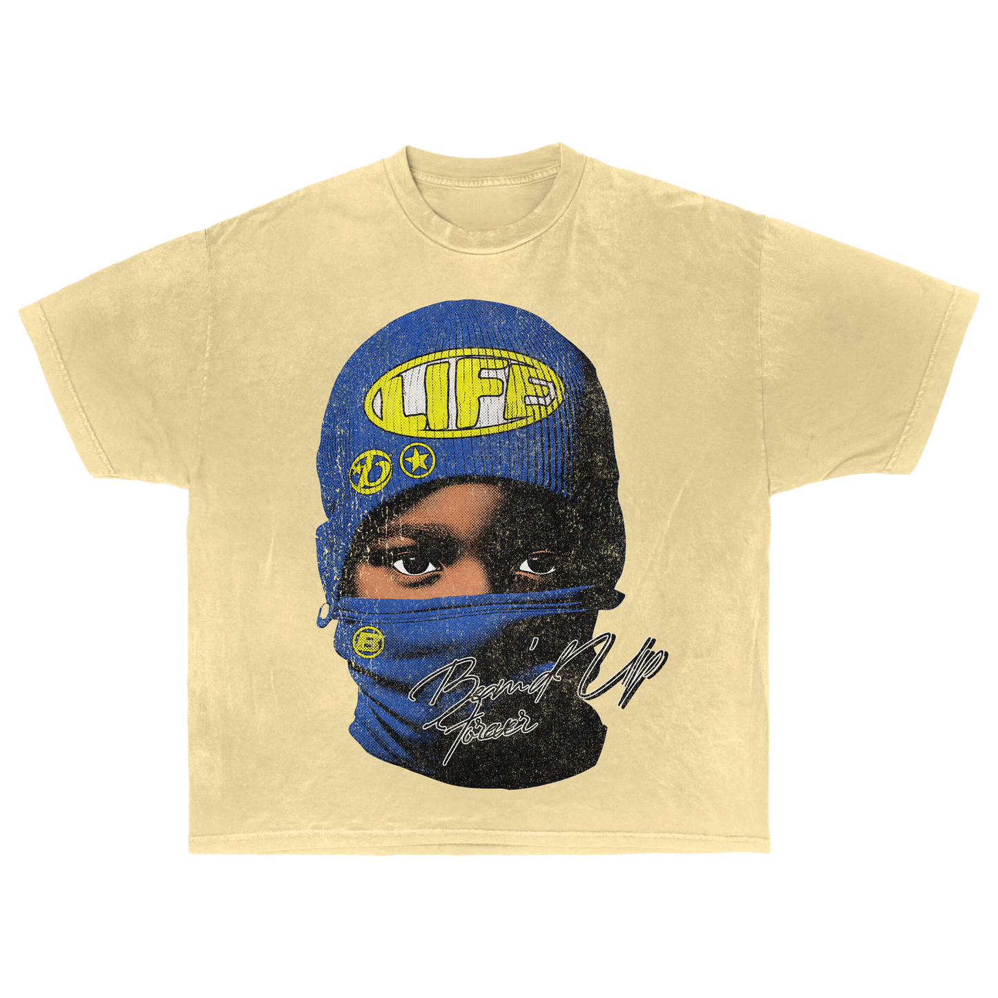 Youth of the Nation Tee (Blue/Yellow)