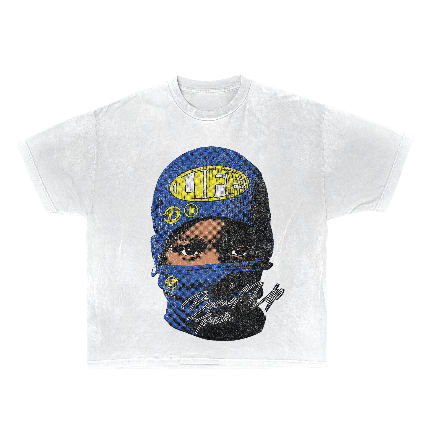 Youth of the Nation Tee (Blue/Yellow)