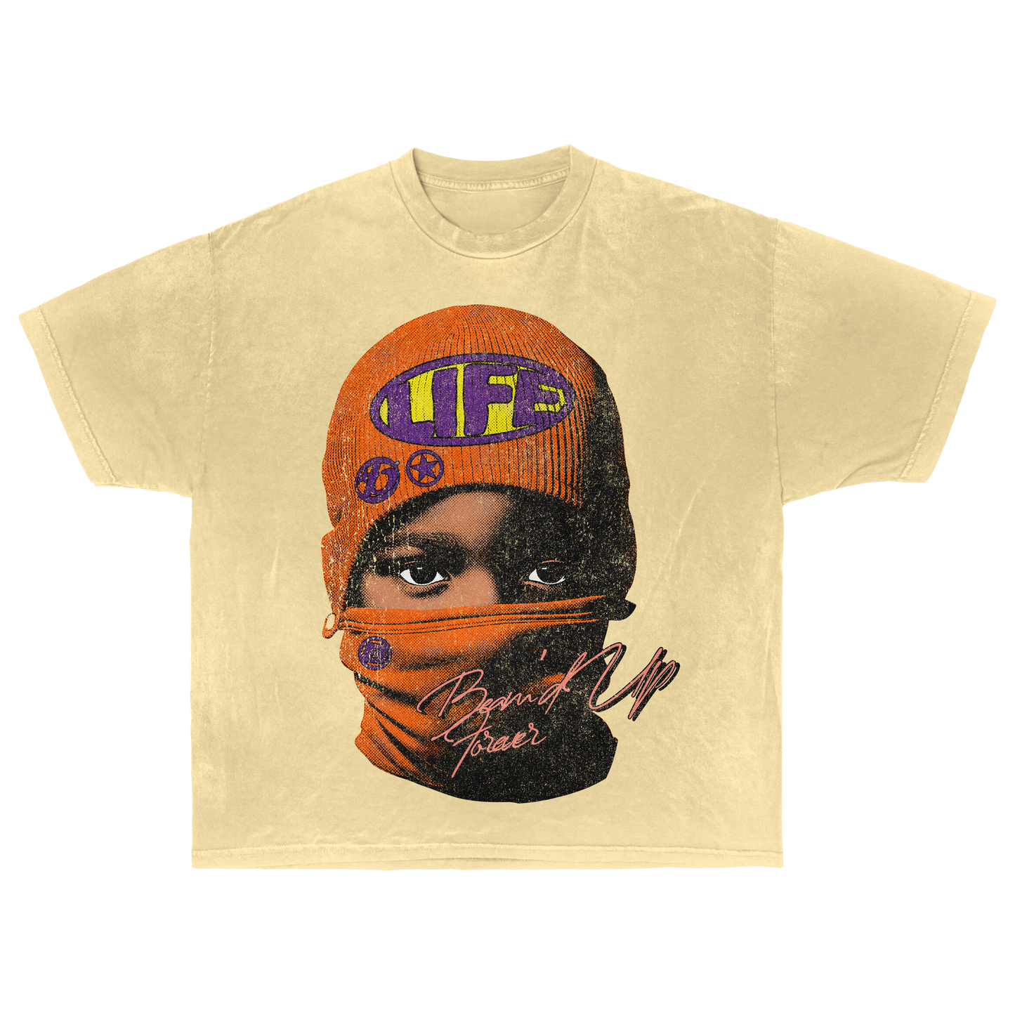 Youth of the Nation Tee (Orange / Purple)